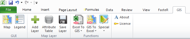 map in Excel, GIS in Excel, mapping